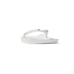 Arch Support Flip Flops - Shimmer - Pearl