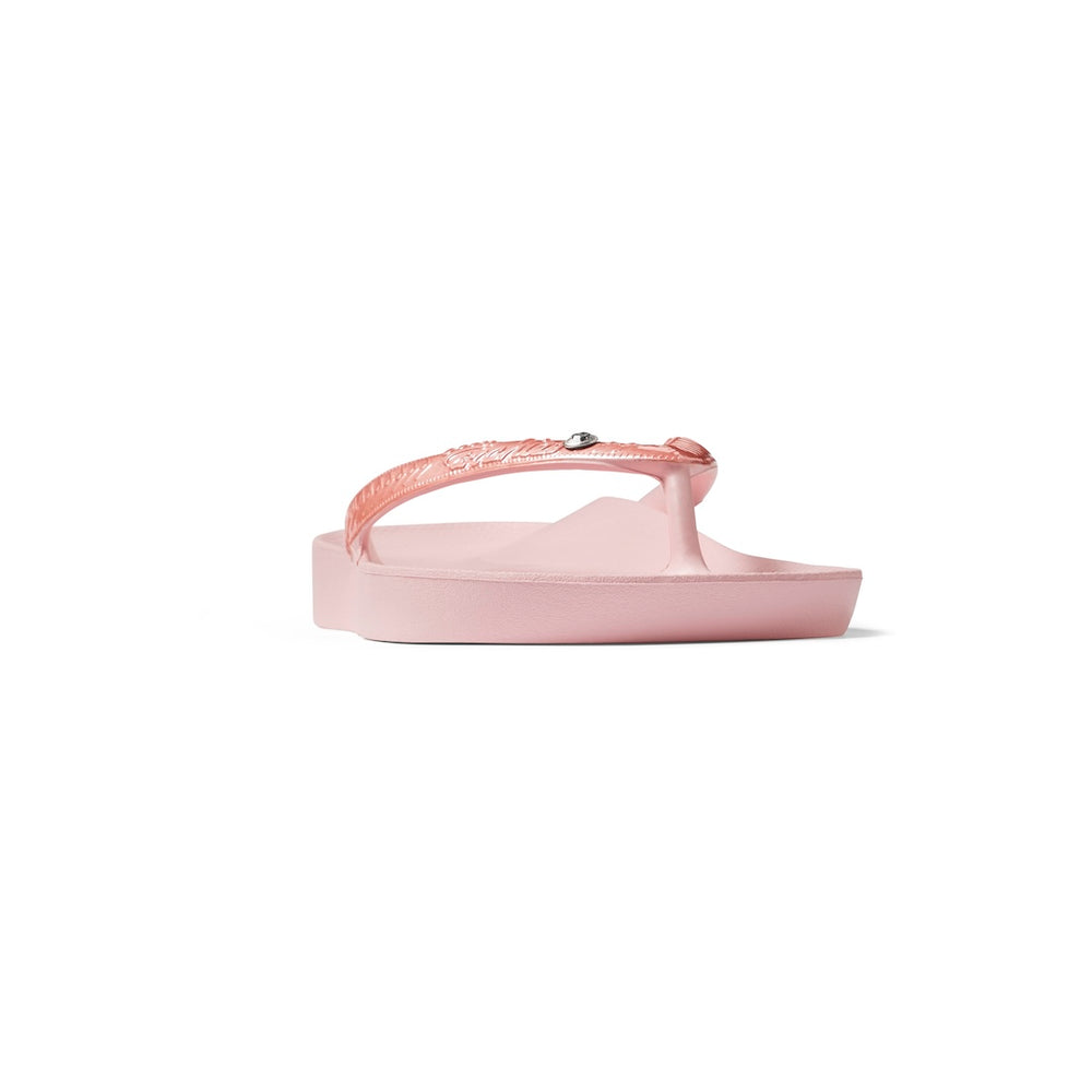 Arch Support Flip Flops - Shimmer - Pink – Archies Footwear LLC ...
