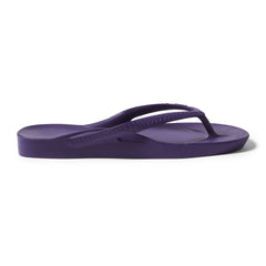 Acai Purple Flip Flops Studio Image angle 3