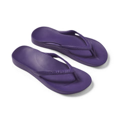 Acai Purple Flip Flops Studio Image angle 9