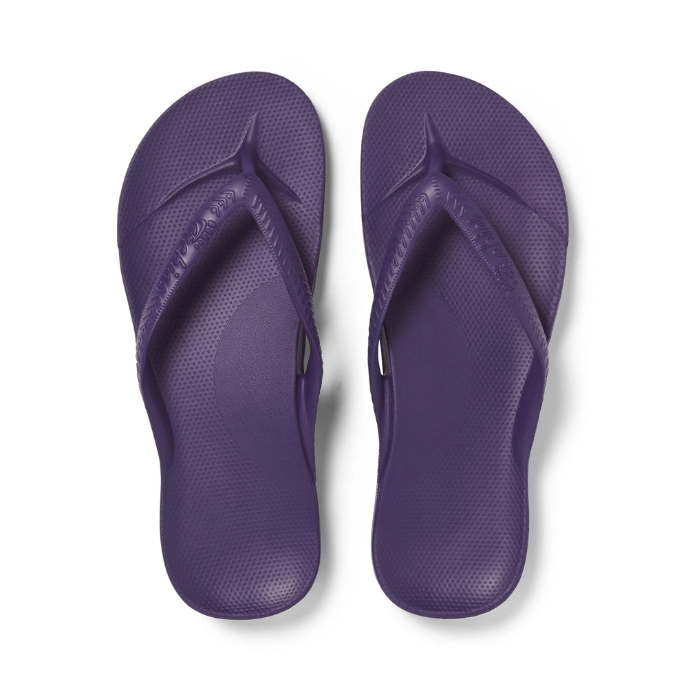 Acai Purple Flip Flops Studio Image angle 1 