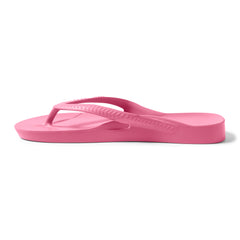 Hot Pink Archies Arch Support Flip Flops shown side on