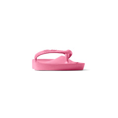 Hot Pink Archies Arch Support Flip Flops shown from the front