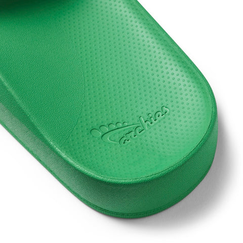 Arch Support Slides - Classic - Kelly Green – Archies Footwear | USA