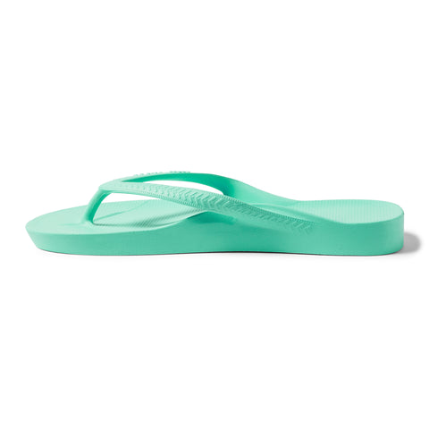 Mint Green - Arch Support Flip Flops – Archies Footwear | USA display picture 1