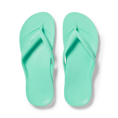 Chanclas con soporte para el arco - Menta