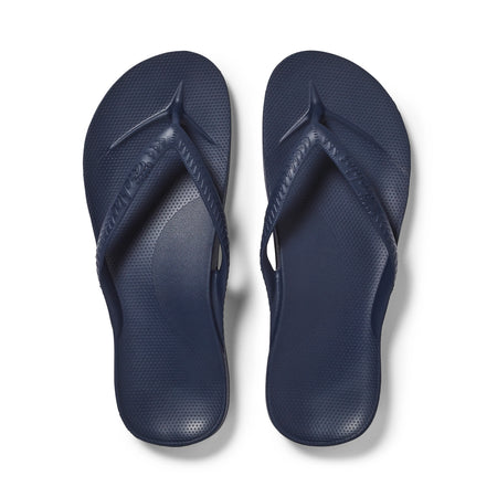 Chanclas con soporte para el arco - Azul marino