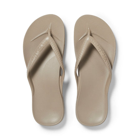 Chanclas con soporte para el arco - Topo