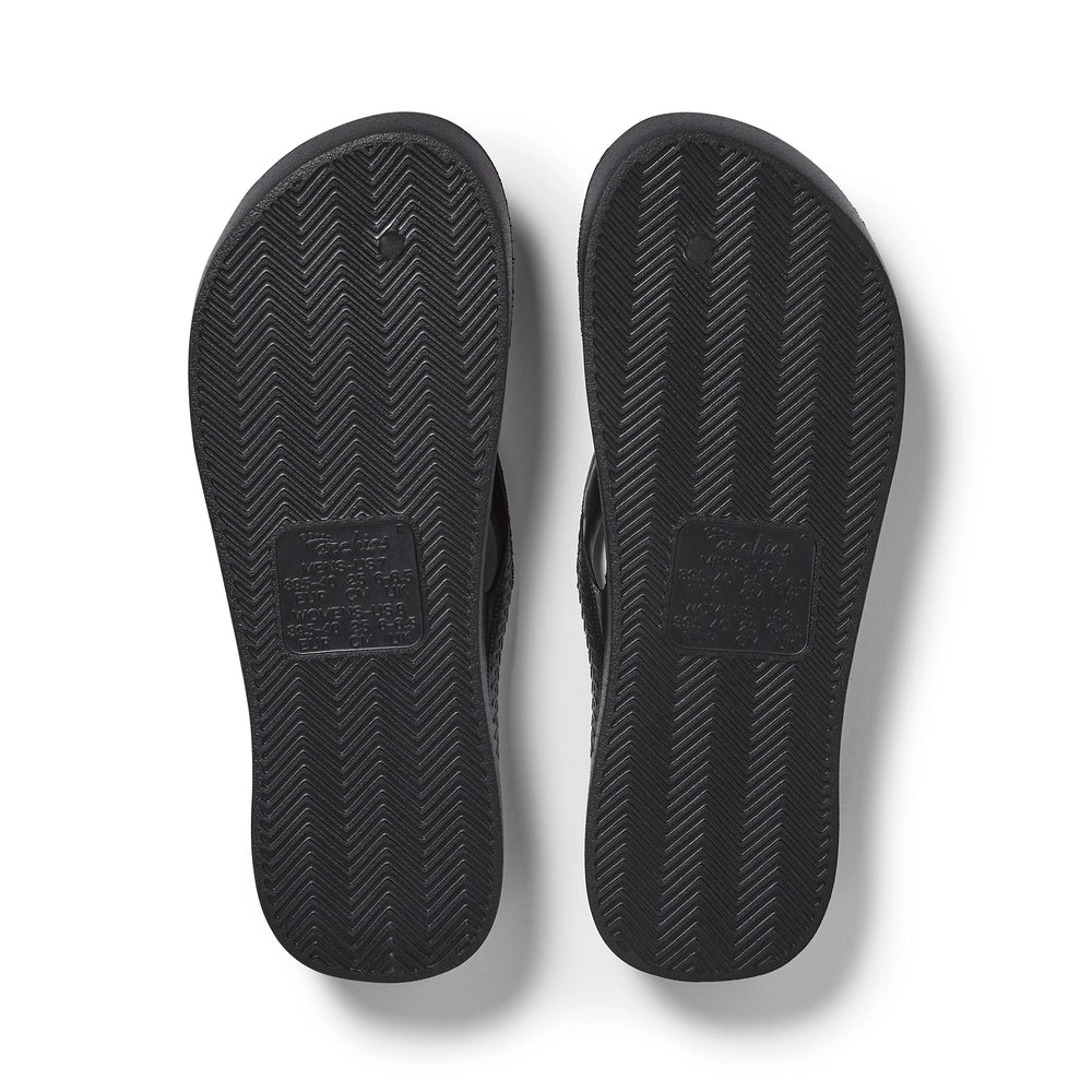  Arch Support Flip Flops - Classic - Black 