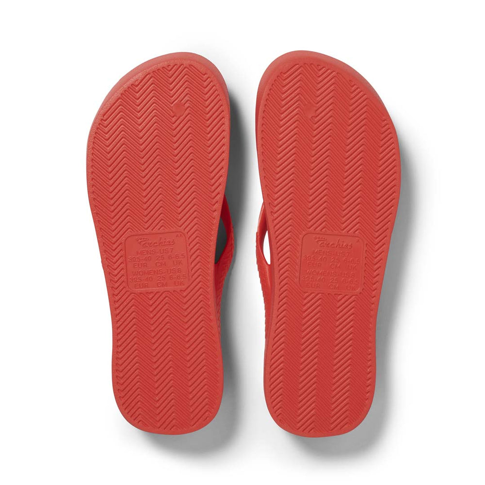 Coral Archies Arch Support Flip Flops angle 09 