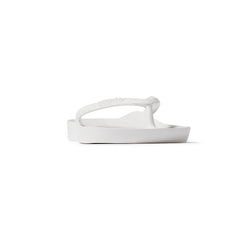 White Archies Arch Support Flip Flops angle 06