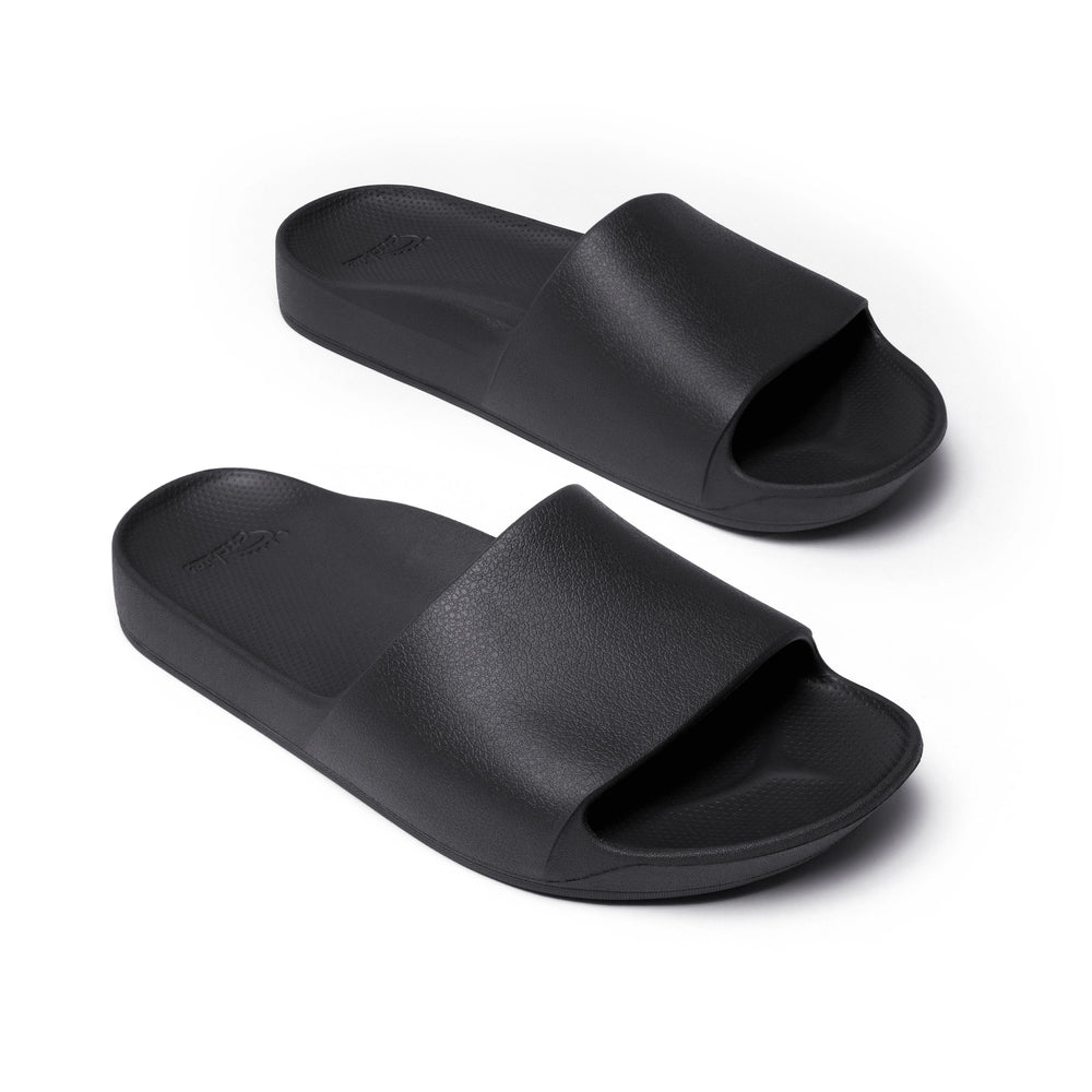 Black Archies Arch support slides angle 02 