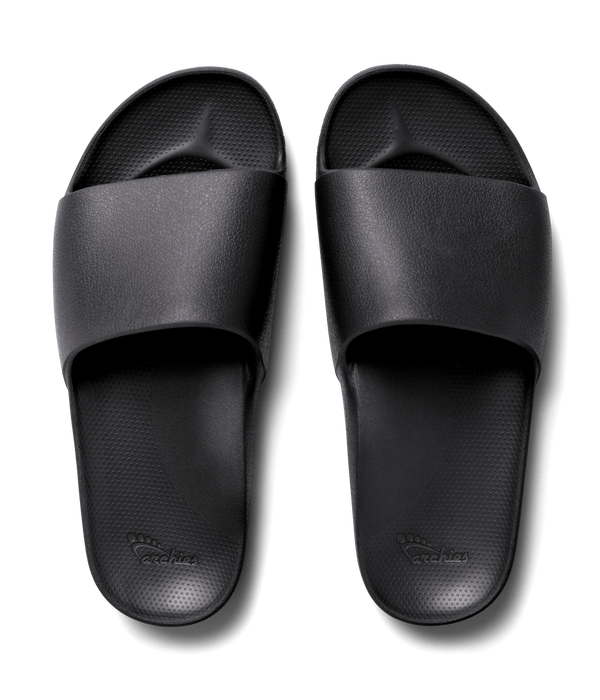 Arch Support Slides - Classic - Black