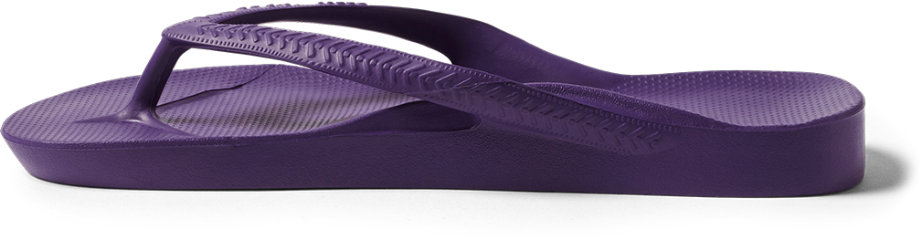 Acai Purple Flip Flops cutout image 