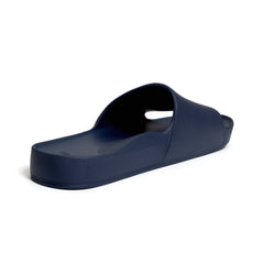 Navy Archies Arch Support Slides shown from the back