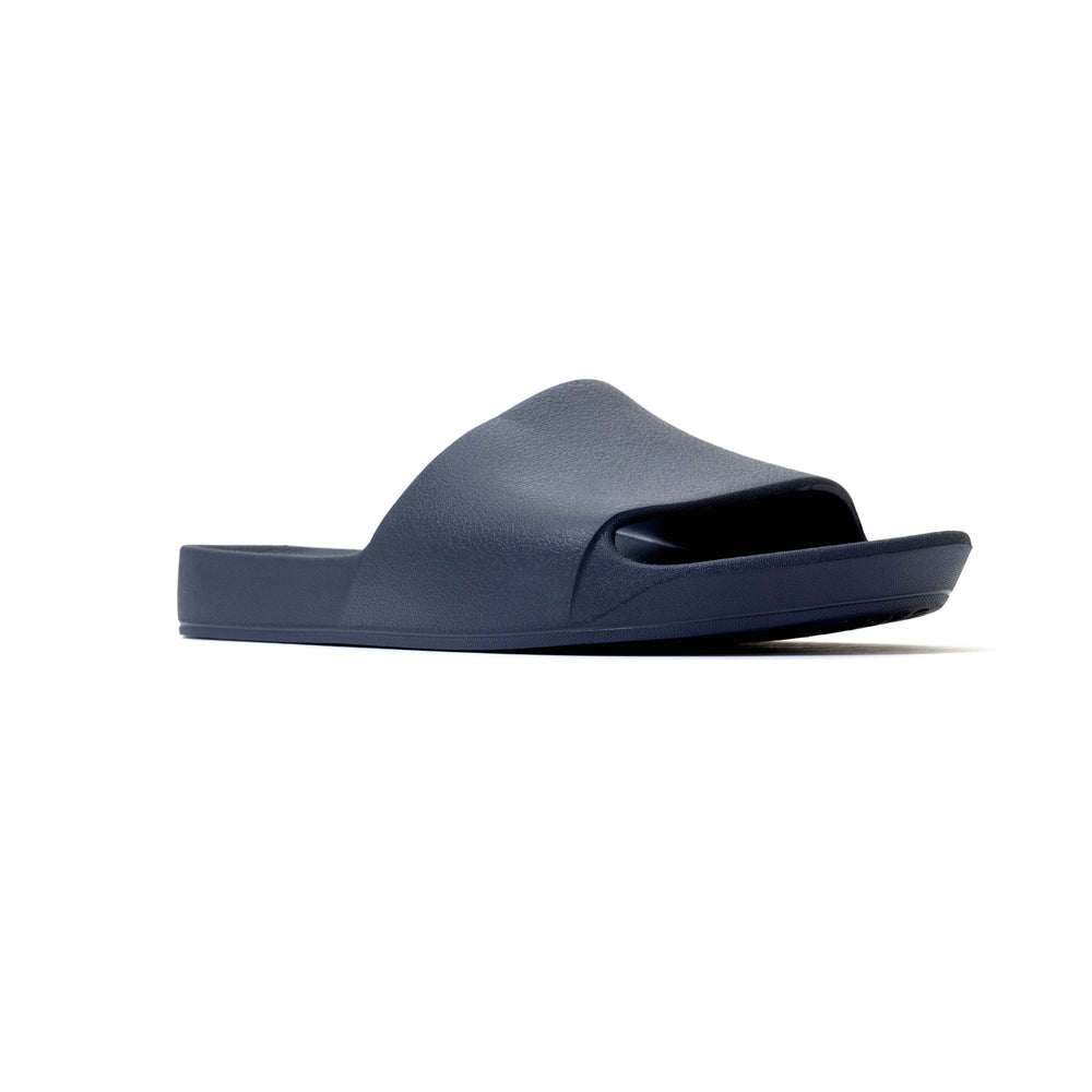 Navy Archies Arch Support Slides shown from the side 