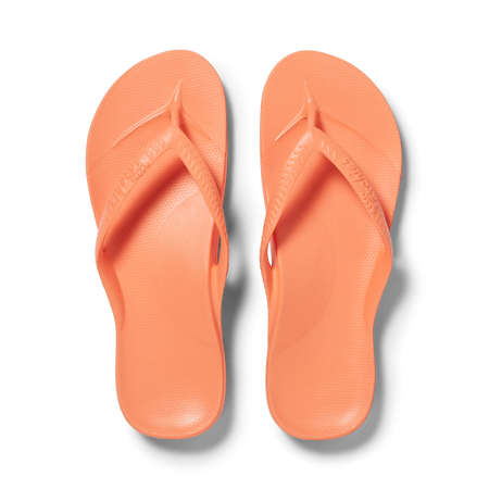 Chanclas con soporte para el arco - Durazno