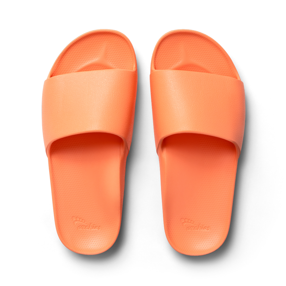 Archies ARCH SUPPORT SLIDES - Peach – Sesto Shoex