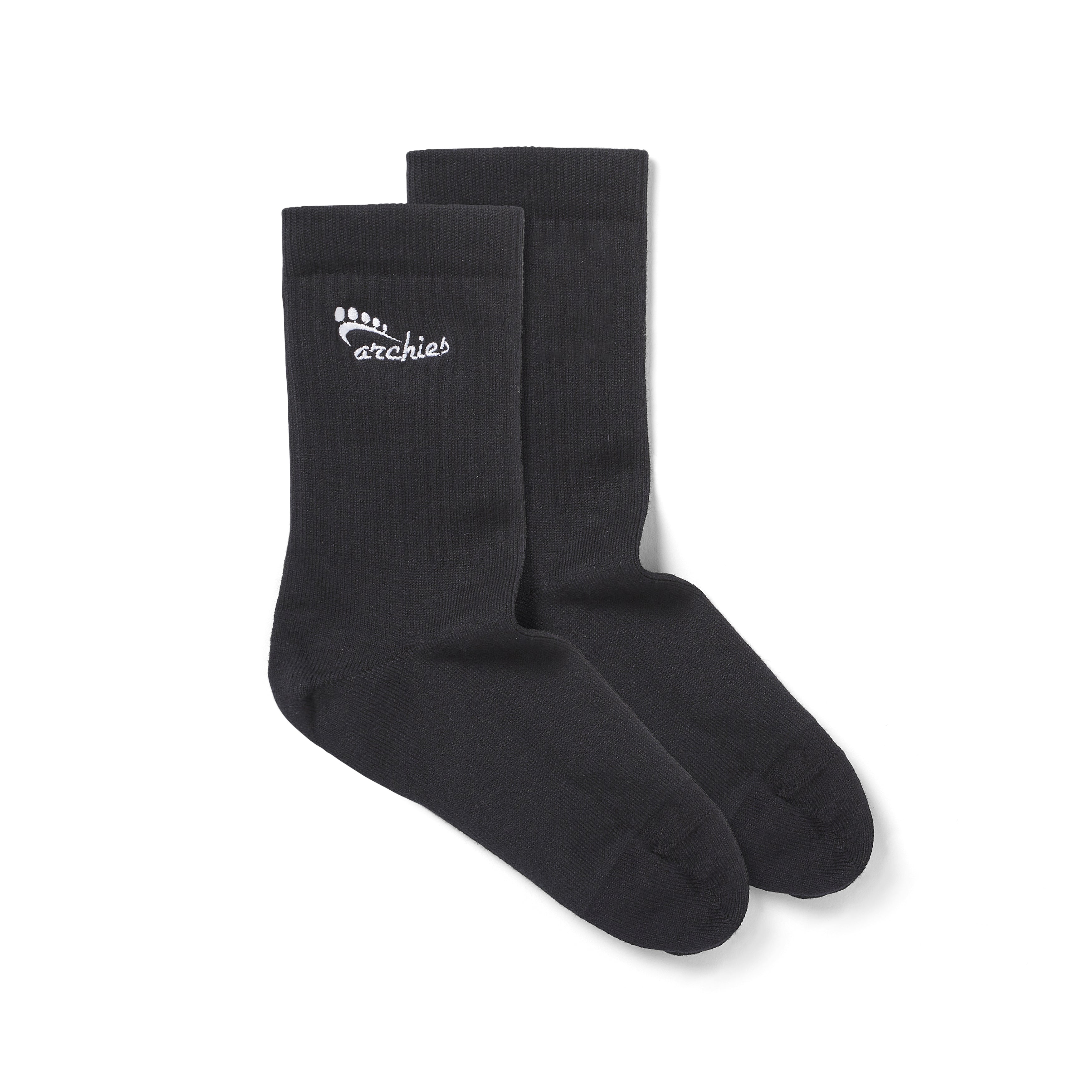Black Archies crew socks 