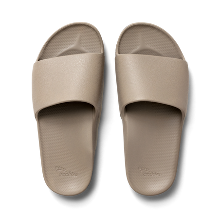 Sandalias con soporte para el arco - Topo