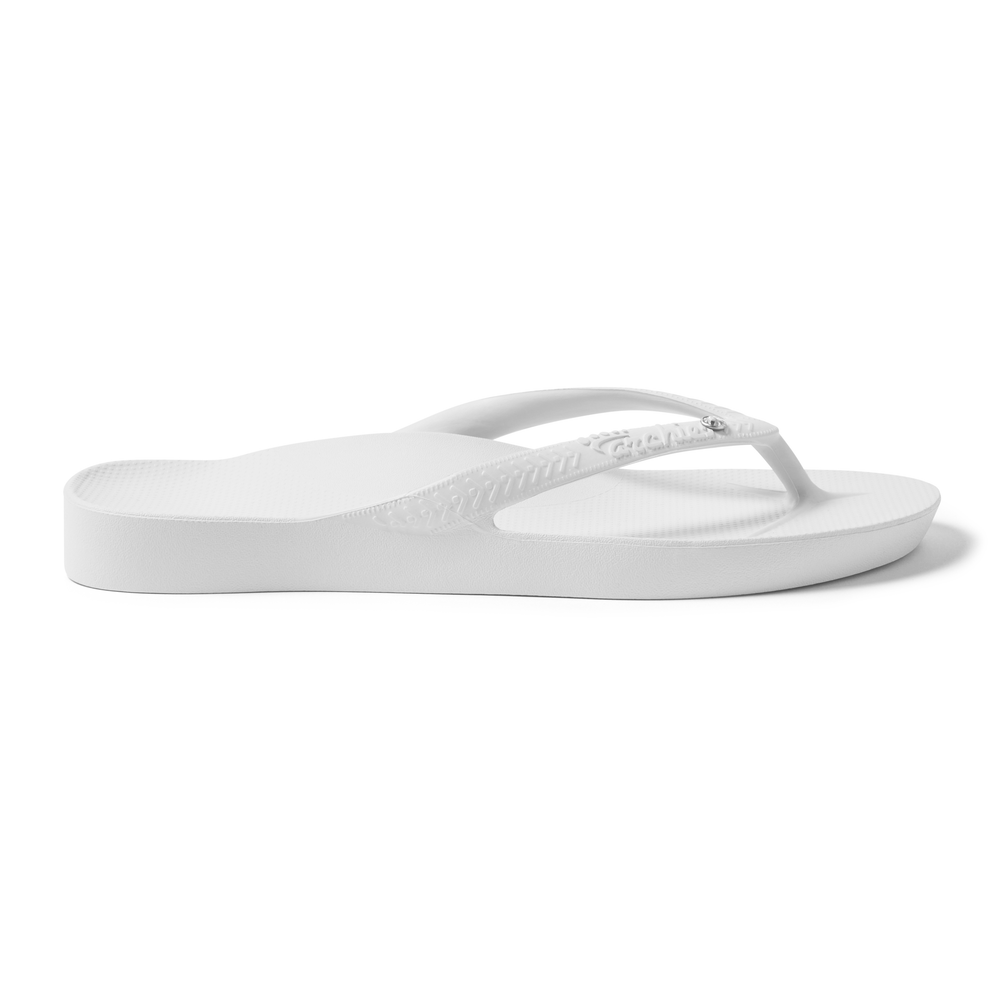 [LOW CLASSIC] / ☆ 25SS Lc FLIP-FLOP / WHITE Padded Flip Flop Sandals by Low Classic in White - ShopperBoard