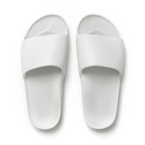 Arch Support Slides - Classic - White – Archies Footwear | USA display picture 1