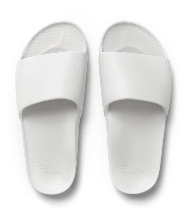 Arch Support Slides - Classic - White