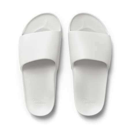 Sandalias con soporte para el arco - Blanco