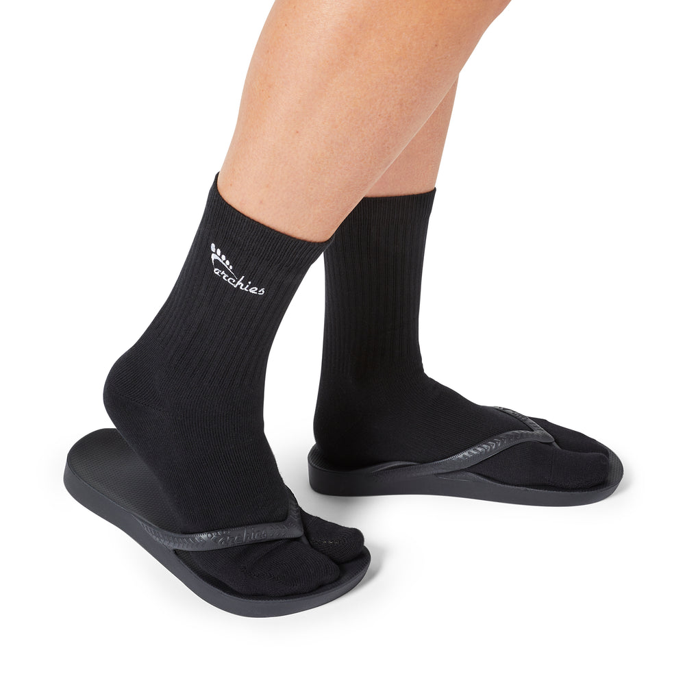 Performance Toe Socks Black – Archies Footwear USA
