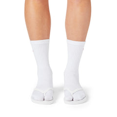 Performance Toe Socks - White