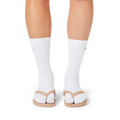 Performance Toe Socks - White