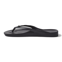 Arch Support Flip Flops - Crystal - Black – Archies Footwear Pty Ltd