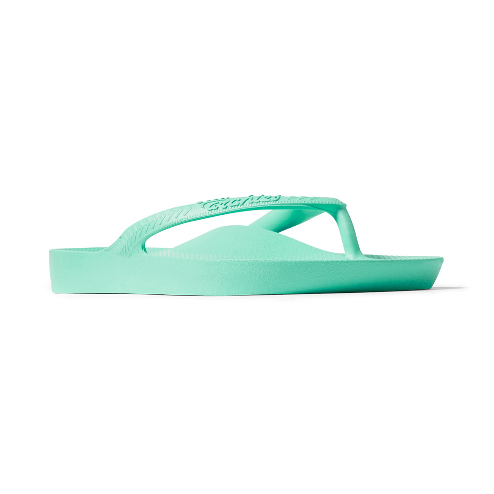 Archies Arch Support Flip Flops/Thongs - Sky Blue