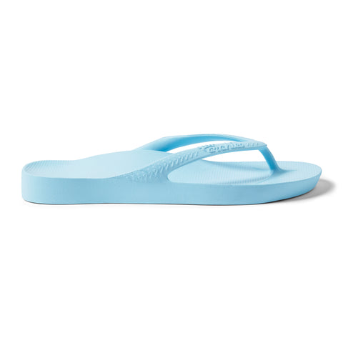 Arch Support Flip Flops - Classic - Sky Blue – Archies Footwear LLC ...