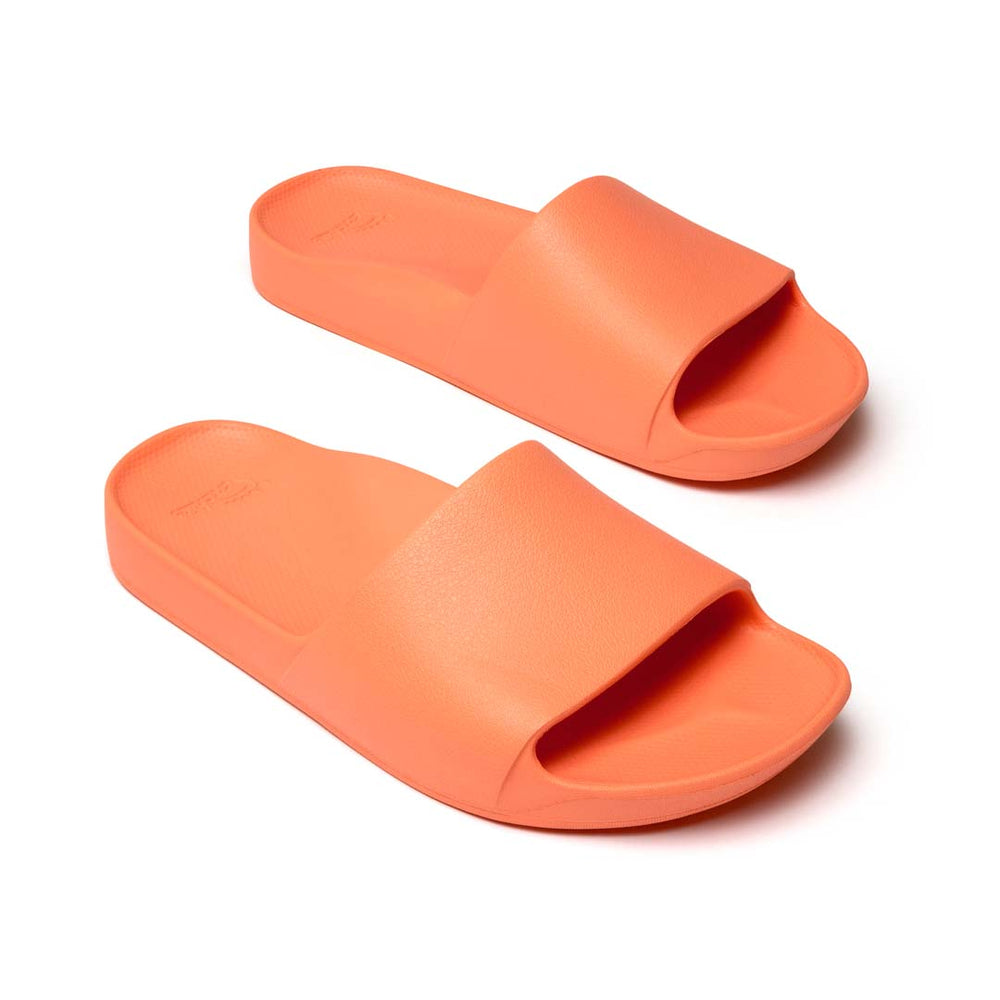 Arch Support Slides - Classic - Peach – Archies Footwear LLC