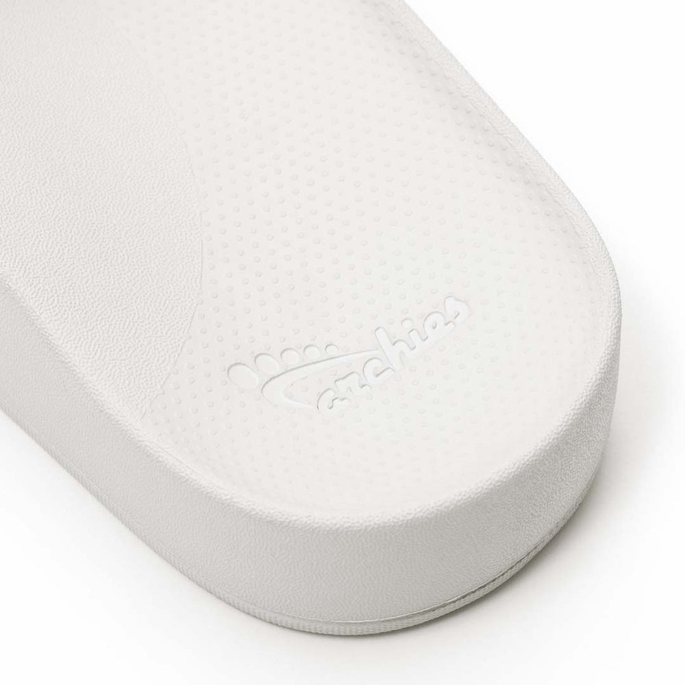 Archies ARCH SUPPORT SLIDES - White – Sesto Shoex